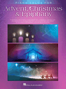 cover for Piano Solos for Advent, Christmas & Epiphany