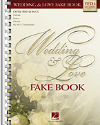 cover for Wedding & Love Fake Book - 5th Edition