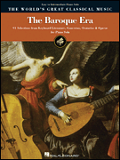cover for The Baroque Era - Easy to Intermediate Piano