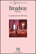 cover for The Lyric Library: Broadway Volume I
