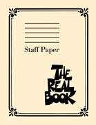 cover for The Real Book - Staff Paper