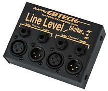 cover for Line Level Shifter® 2 XLR