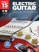 cover for First 15 Lessons - Electric Guitar