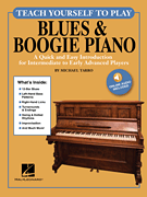 cover for Teach Yourself to Play Blues & Boogie Piano