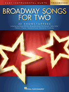cover for Broadway Songs for Two Trombones