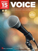 cover for First 15 Lessons - Voice (Pop Singers' Edition)