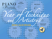 cover for Year of Technique & Artistry 2018 Calendar