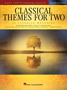cover for Classical Themes for Two Alto Saxophones