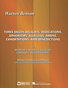 cover for Three Dozen Delights, Dedications, Aphorisms, Alleluias, Amens, Exhortations and Benedictions