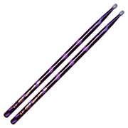 cover for Color Wrap 5A Purple Optic Drum Sticks