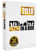cover for Band-in-the-Box 2018
