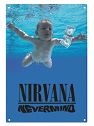 cover for Nirvana - Nevermind - Tin Sign