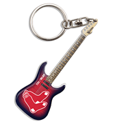 cover for Boston Red Sox Electric Guitar Keychain