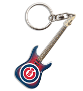 cover for Chicago Cubs Electric Guitar Keychain
