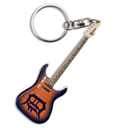 cover for Detroit Tigers Electric Guitar Keychain