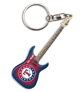 cover for Texas Rangers Electric Guitar Keychain
