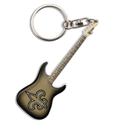 cover for New Orleans Saints Electric Guitar Keychain
