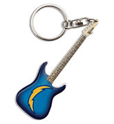 cover for Los Angeles Chargers Electric Guitar Keychain