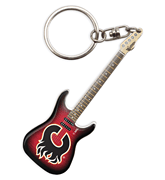 cover for Calgary Flames Electric Guitar Keychain