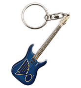 cover for St. Louis Blues Electric Guitar Keychain