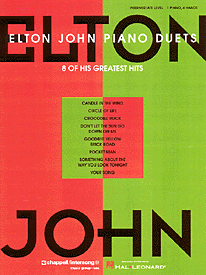 cover for Elton John Piano Duets