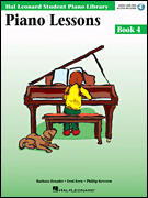 cover for Piano Lessons Book 4 - Book with Online Audio