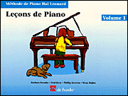 cover for Piano Lessons Book 1 - French Edition