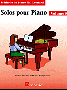 cover for Piano Solos Book 5 - French Edition