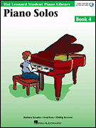 cover for Piano Solos Book 4 - Book with Online Audio
