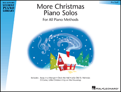 cover for More Christmas Piano Solos - Prestaff Level