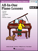 cover for All-in-One Piano Lessons Book D
