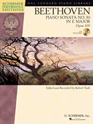 cover for Beethoven: Sonata No. 30 in E Major, Opus 109