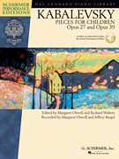 cover for Dmitri Kabalevsky - Pieces for Children, Op. 27 and 39