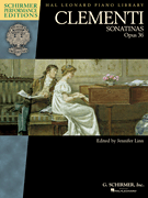cover for Clementi - Sonatinas, Opus 36