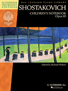 cover for Shostakovich - Children's Notebook, Opus 69