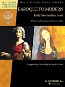 cover for Baroque to Modern: Early Intermediate Level