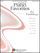 cover for Fred Bock Piano Favorites for Weddings