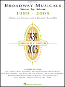 cover for Broadway Musicals Show by Show, 1989-2005