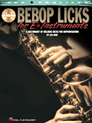 cover for Bebop Licks for E-Flat Instruments
