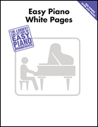cover for Easy Piano White Pages