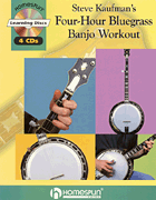 cover for Steve Kaufman's Four-Hour Bluegrass Banjo Workout