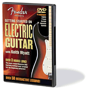 cover for Fender® Presents Getting Started on Electric Guitar