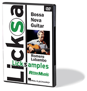 cover for Bossa Nova Guitar Licksamples