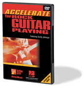 cover for Accelerate Your Rock Guitar Playing