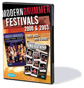 cover for Modern Drummer Festivals 2000 & 2003