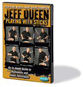 cover for Jeff Queen - Playing with Sticks