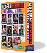 cover for Modern Drummer Festival 2008