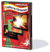 cover for VJWorld Visuals - Trippin' on Christmas