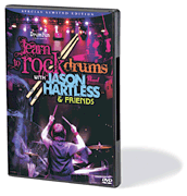 cover for Learn to Rock Drums with Jason Hartless & Friends