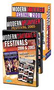 cover for Modern Drummer Super Pack  Modern Drummer Fest 2000/2003/2005/2008 Pack 11 DVDs